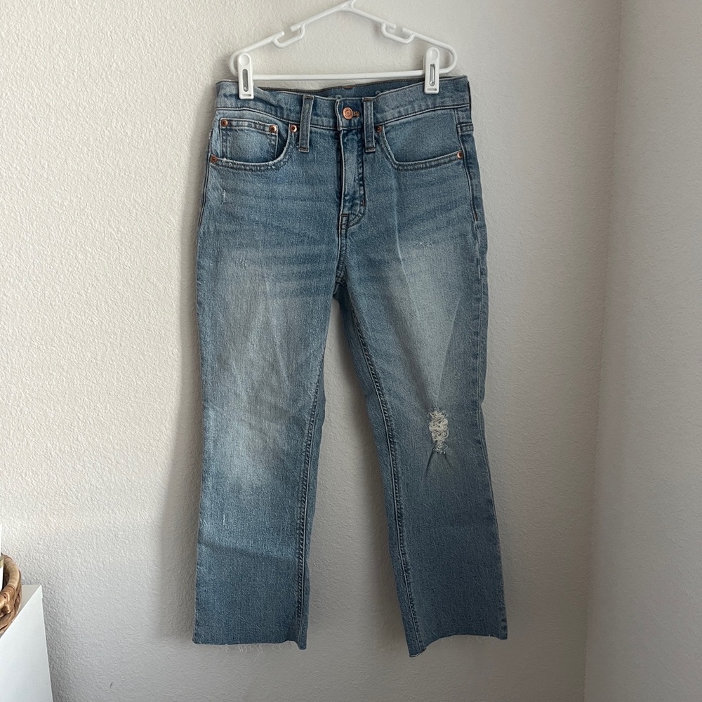 SOLD NWT J.Crew Demi Boot Crop jeans in size 25P